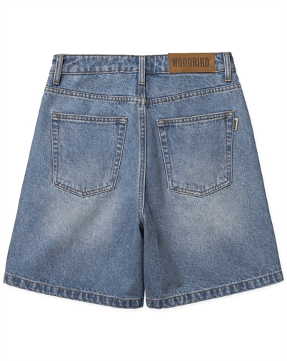 Woodbird - WBMaggie Orig Shorts - Blue Washed